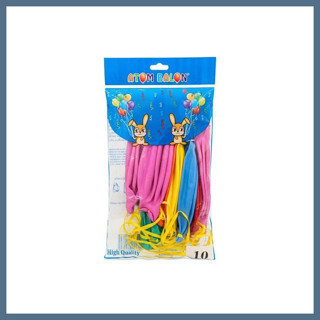 BuradaBulabilirsin Büyük boy Punch Lastikli 10'li Balon BBZ