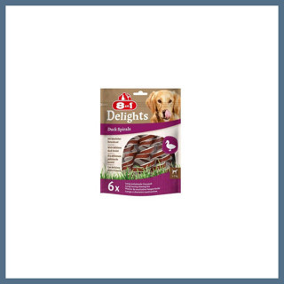 BuradaBulabilirsin Delights Duck Spirals Ördekli Burgu Köpek Ödülü 6 Lı BBZ
