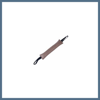 BuradaBulabilirsin Deri Eğitim Köpek Isırma Yastığı Bej 8x45 Cm BBZ