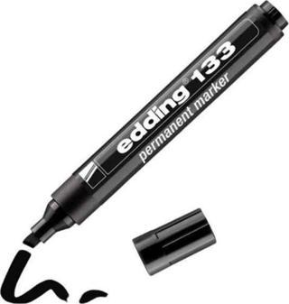 Edding Siyah Koli Çuval Permanent Marker Kalemi Kesik Uç (10 Lu Paket)