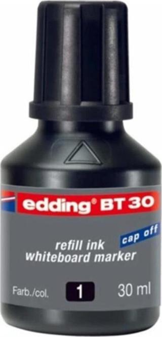 Edding Tahta Kalem Mürekkebi Damlalıklı 30 ML Siyah 2 Li Beyaz Tahta Kalem Mürekkebi