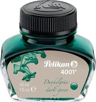 Pelikan Dolma Kalem Mürekkebi 30 ML Yeşil Dark Green Dolma Kalem Mürekkebi