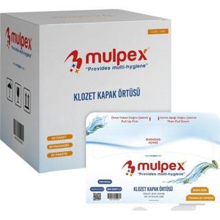 Mulpex Klozet Kapak Örtüsü 1 Pkt. : 250 Adet (%100 Selüloz)