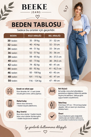 90's Beyaz Wide Leg Düz Palazzo Jean Pantolon ( satıcıya sorarak alınız )
