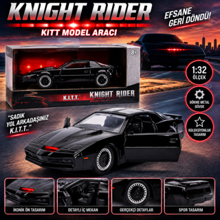 Knight Rider Kitt Model Aracı 1:32