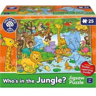 Orchard Who'S In The Jungle Çocuk Puzzle