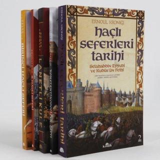 Haçlı Tarihi Seti - 5 Kitap Takım - Kolektif  - Kronik Kitap
