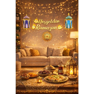 Hoşgeldin Ramazan Süslemesi ve Kandil Süsleri