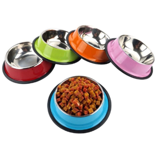 Çelik 16 Cm Renkli Mama Kabı