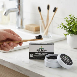 Destek Aktif Karbon Diş Temizleme Tozu 30g