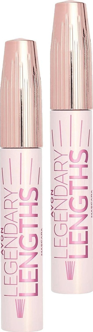 Avon Legendary Lengths Hacim ve Uzunluk Veren Siyah Maskara 10 Ml. İkili Set