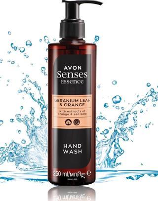 Avon Senses Essence Sardunya Yaprağı ve Partakal Kokulu Sıvı El Sabunu 250 Ml.