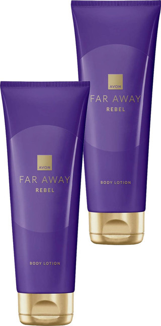Avon Far Away Rebel Vücut Losyonu 125 Ml. İkili Set