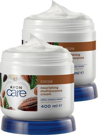Avon Kakao Yağı Yüz, El ve Vücut Kremi 400 Ml. İkili Set