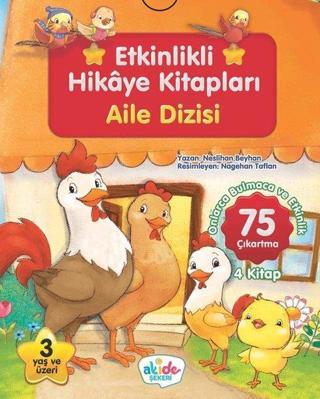 Etkinlikli Hikaye Kitapları Seti - Aile Dizisi - 4 Kitap Takım - Cüneyt Dal - Akide Şekeri Yayınları