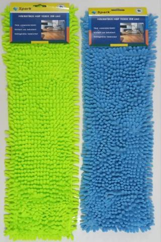 Spark 2 Adet Spark Makarna Mop Ucu Mikrofiber Paspas Yedeği 60 Cm