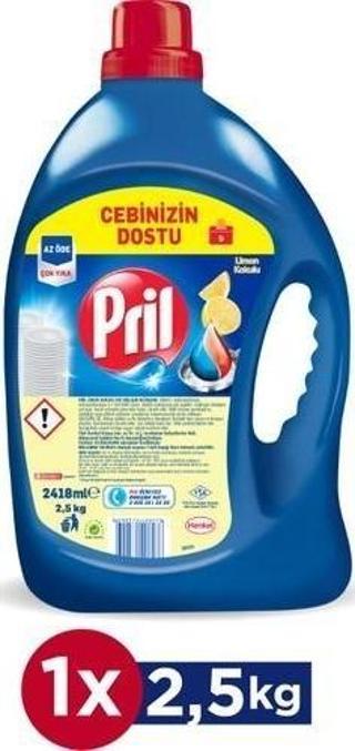 Pril Limon 2,5  kg Sıvı Bulaşık Deterjanı