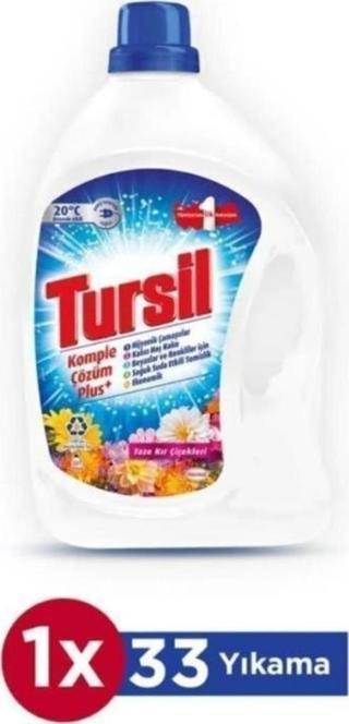 Tursil Kır Çiçekleri 33 Yıkama Jel Deterjan