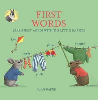 Little Rabbits' First Words: Learn First Words with the Little Rabbits (Little Rabbit Books) - Alan Baker - ROARING BROOK