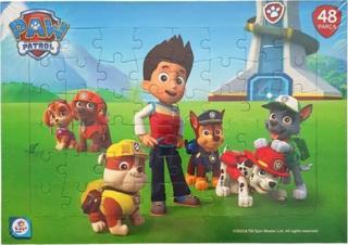 Laço Kids Paw Patrol Frame Puzzle 48 Parça Yapboz