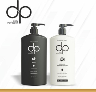 Dp Daily Perfection 1 Adet Mentollü Şampuan 500 Ml 1 Adet Organik Hindistan Cevizi Özlü Saç Kremi 500 Ml