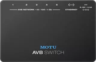 Motu Avb Switch