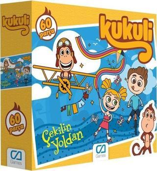 Ca Games Kukili 60 Parça Çocuk Puzzle 