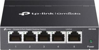 Omada Tp-Link DS105G 5 Port 10-100-1000 Mbps Switch Çelik Kasa Rack Mount