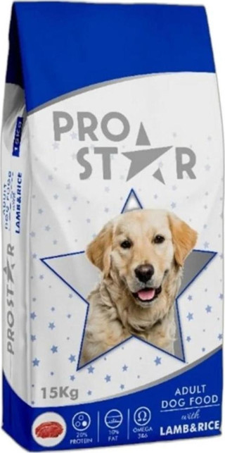 Pro Star Kuzu Etli Yetişkin Köpek Maması 15 kg