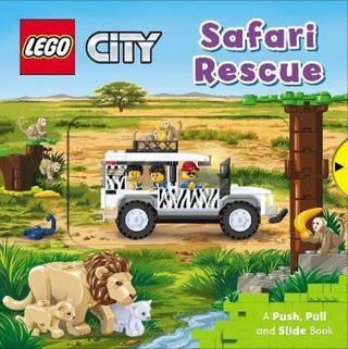 LEGO City Safari Rescue: A Push Pull and Slide Book (LEGO City. Push Pull and Slide Books 5)