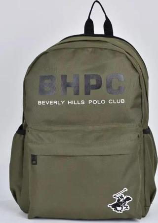 GAP Beverly Hills Polo Club Unisex Çok Gözlü Günlük Seyahat Okul Sırt Çantası Yeşil 04163