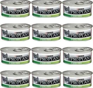 Pro Plan Kısırlaştırılmış Ton Balıklı ve Sebzeli Yetişkin Kedi Konservesi  85 G - 12 Adet