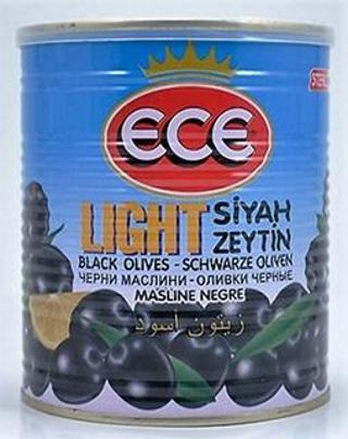 Ece Light Siyah Zeytin 400 Gr. Tnk. (12'li)