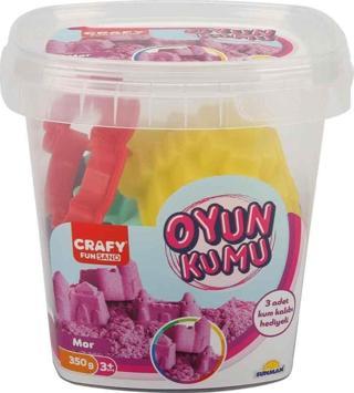 Crafy Oyun Kumu Seti Mor 350 g