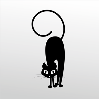 Folyo Sticker Korkmuş Kedi 200cm Uzunluk