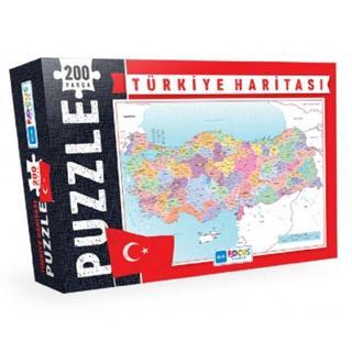 Blue Focus 200 Parça Türkiye Haritası Puzzle