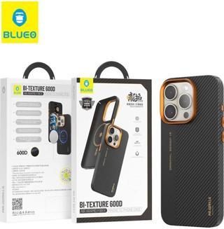 Blueo iPhone 14 Pro Max Uyumlu Turuncu 2024 Air Aramid Fiber Magnetic 600 D Telefon Kılıfı