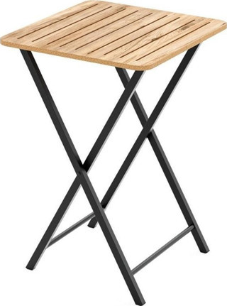 Eportatif Katlanır Bahçe Masası Bistro Masa Çam 1395