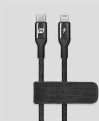 90/5000 Momax Mfı Belgeli 2.2m Lightning - Usb-c Hızlı Şarj Ve Veri Aktarım Kablosu - Siyah