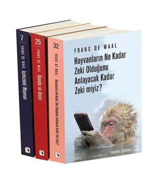 Frans de Waal Seti 3 Kitap Takım - Hediyeli - Frans De Waal - Metis Yayınları