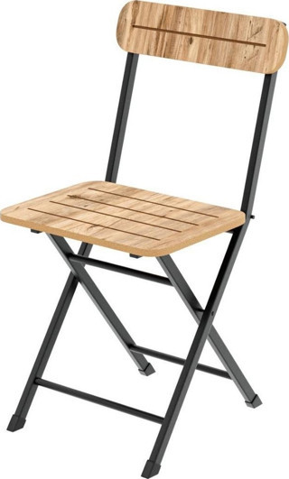 Eportatif Katlanır Bahçe Sandalyesi Bistro Sandalye Çam 1398