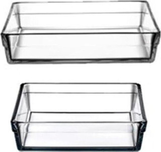 Paşabahçe premium borcam seti - 2 li kare borcam takımı özel seri