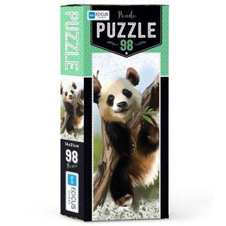 Blue Focus Panda 98 Parça Puzzle BF216