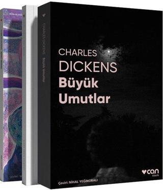 Charles Dickens Seti - 3 Kitap Takım - Charles Dickens - Can Yayınları