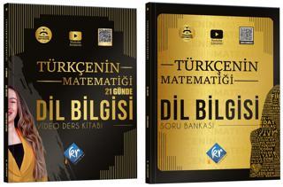 Kr Akademi 2025 Tyt Ayt Türkçenin Matematiği Dil Bilgisi Video Ders Kitabı + Soru Seti 2 Kitap - KR Akademi