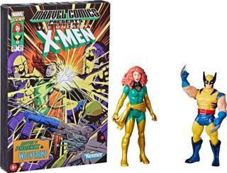 X-Men Marvel Legends Retro 375 Multipack - Wolverine & Marvel's Phoenix İkili Aksiyon Figür Seti