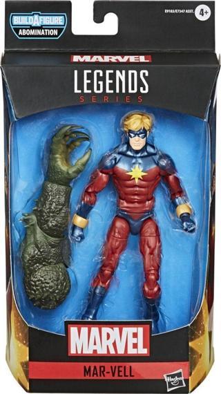 Marvel Legends Gamerverse Mar-Vell (Abomination BAF) Aksiyon Figürü