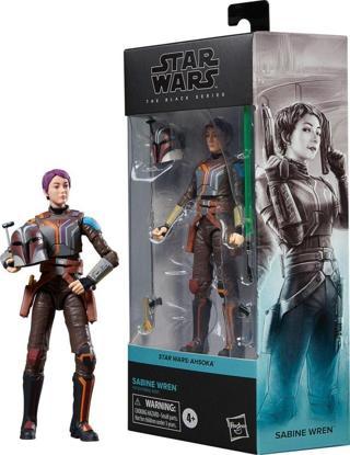 Star Wars: Ahsoka - The Black Series Sabine Wren Aksiyon Figürü