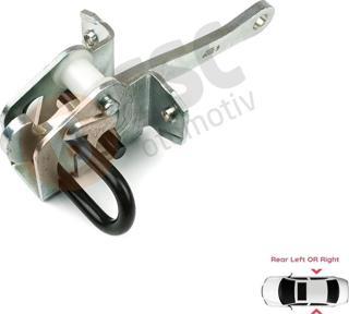 ESC Otomotiv BMW 3 Serisi E36 1990-1999 için Arka Sağ veya Sol Kapı Gergisi 51228165009