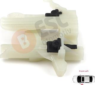 ESC Otomotiv Fiat 500 2007-On için Ön Sol Cam Kriko Tamir Klipsi 68070267AD